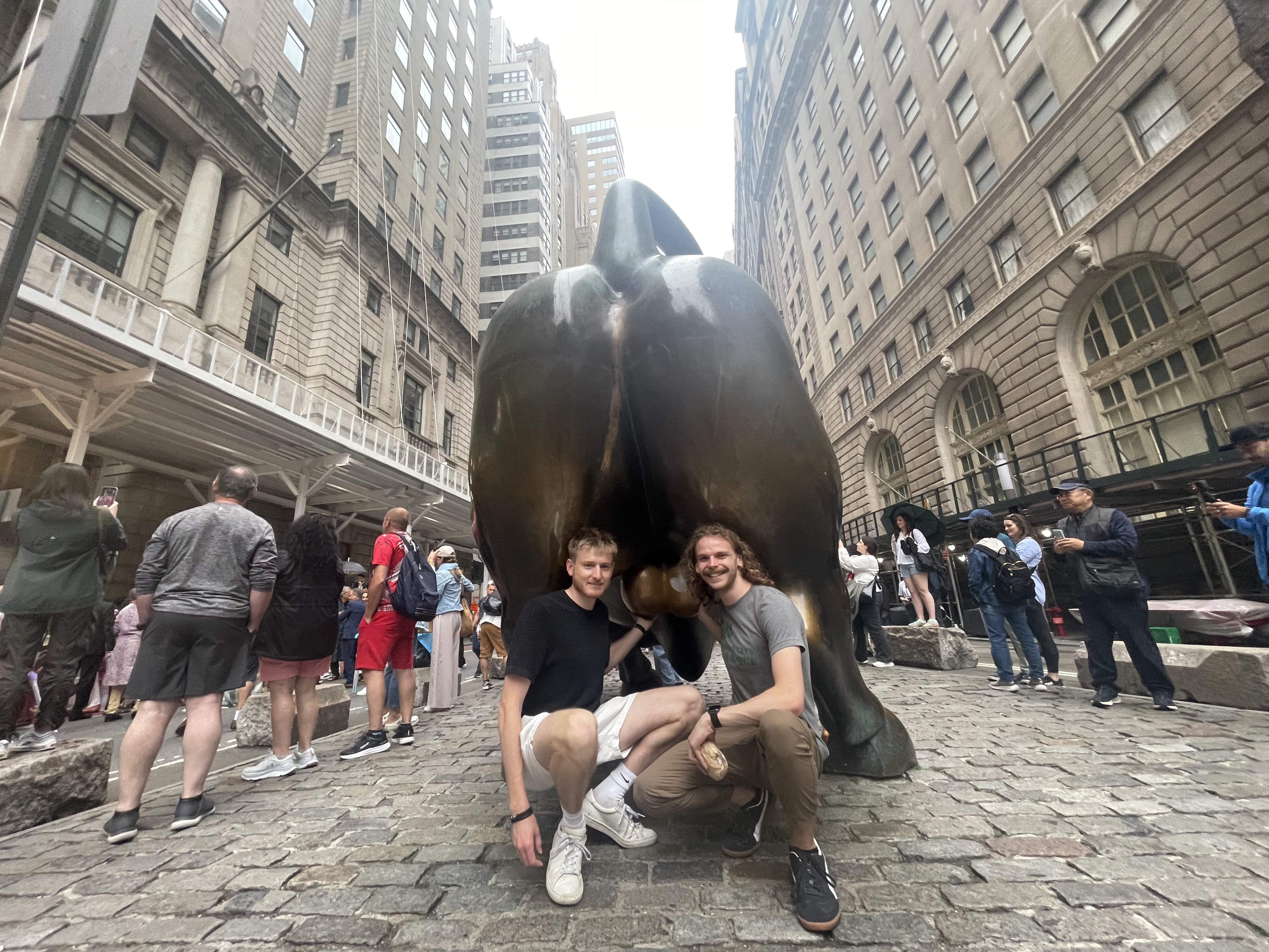 me and tyson in financial district